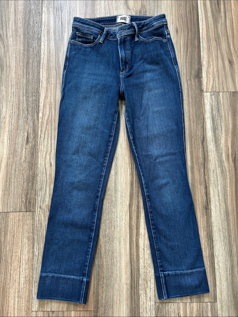 PAIGE Indigo Straight Leg Jeans
